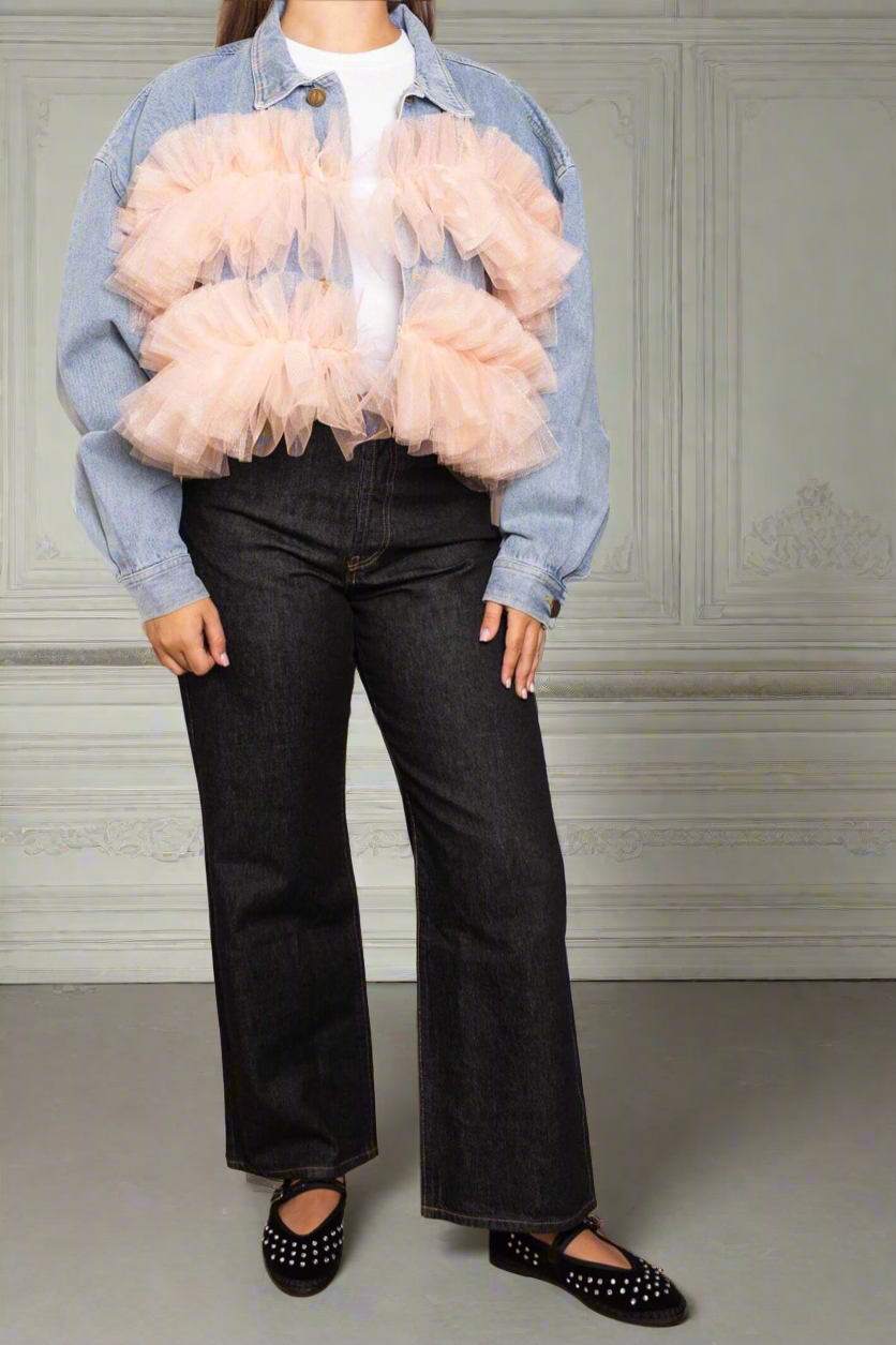 Denim Jacket Tulle