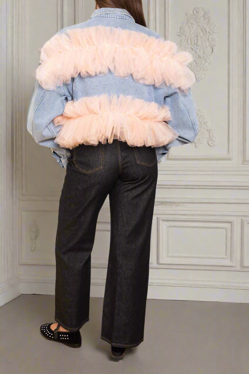 Denim Jacket Tulle