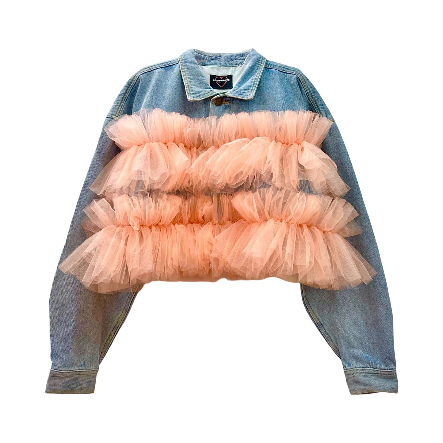 Denim Jacket Tulle-Savoir