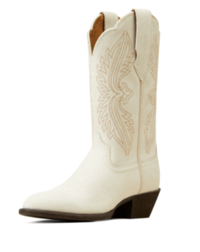 Hertiage r toe ivory western-Savoir