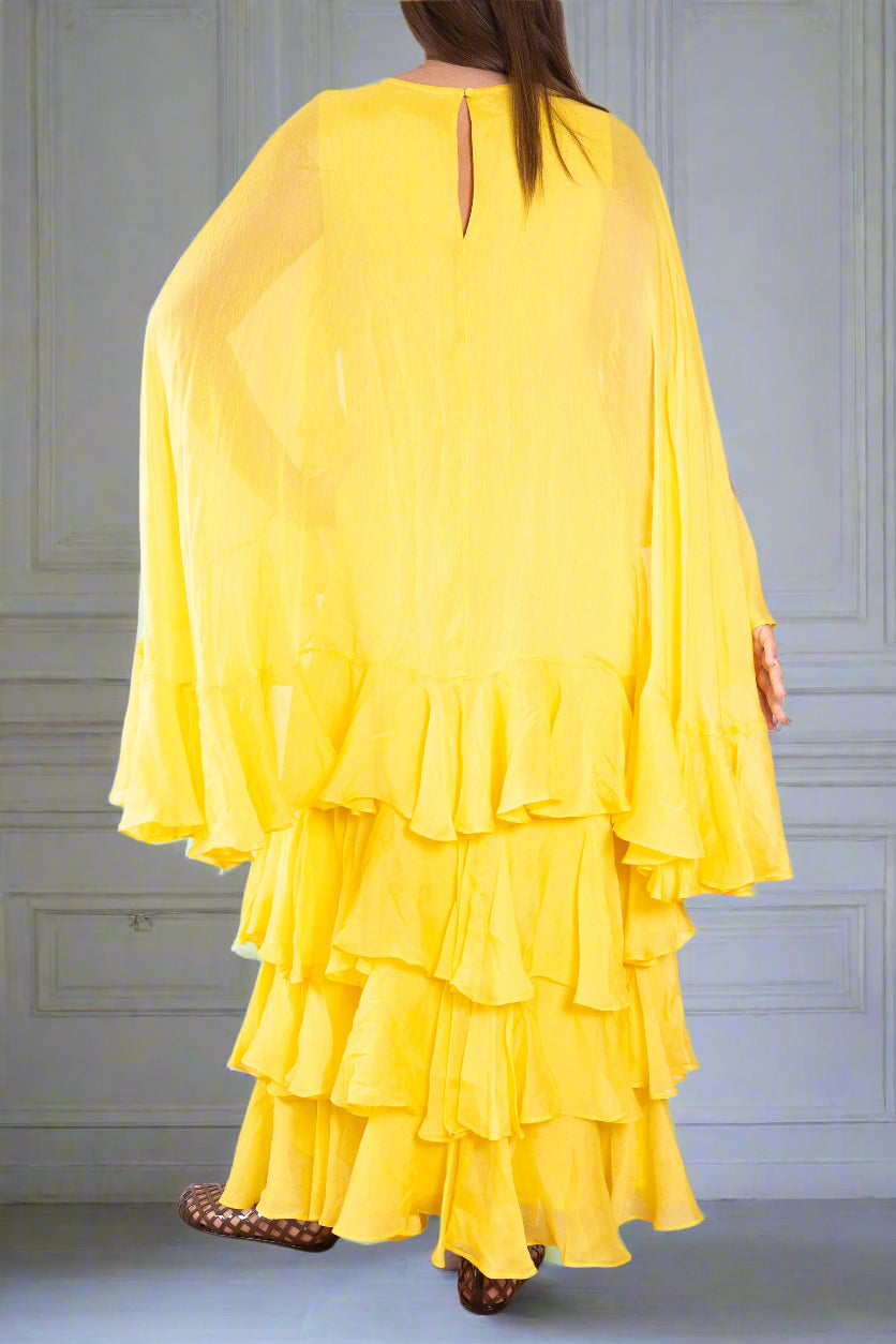Bianca ruffle dress
