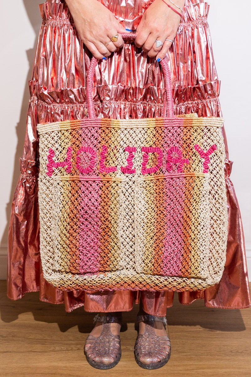 The Jacksons holiday tote bag