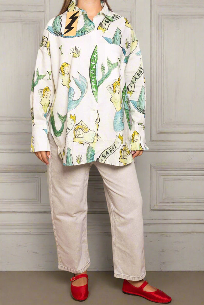 Patron mermaid shirt-Savoir