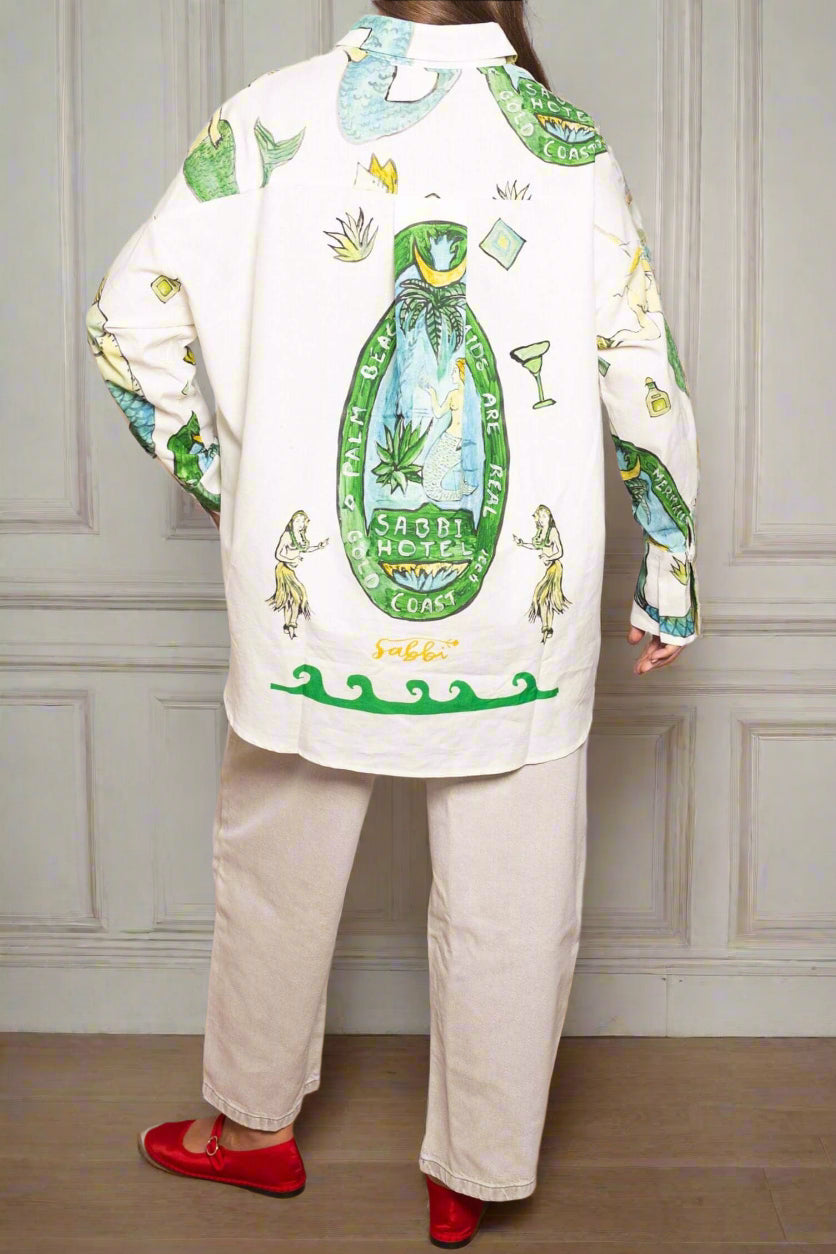 Patron mermaid shirt-Savoir