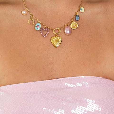 Liliane charm necklace-Savoir
