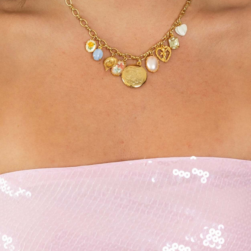 Adeline charm necklace-Savoir