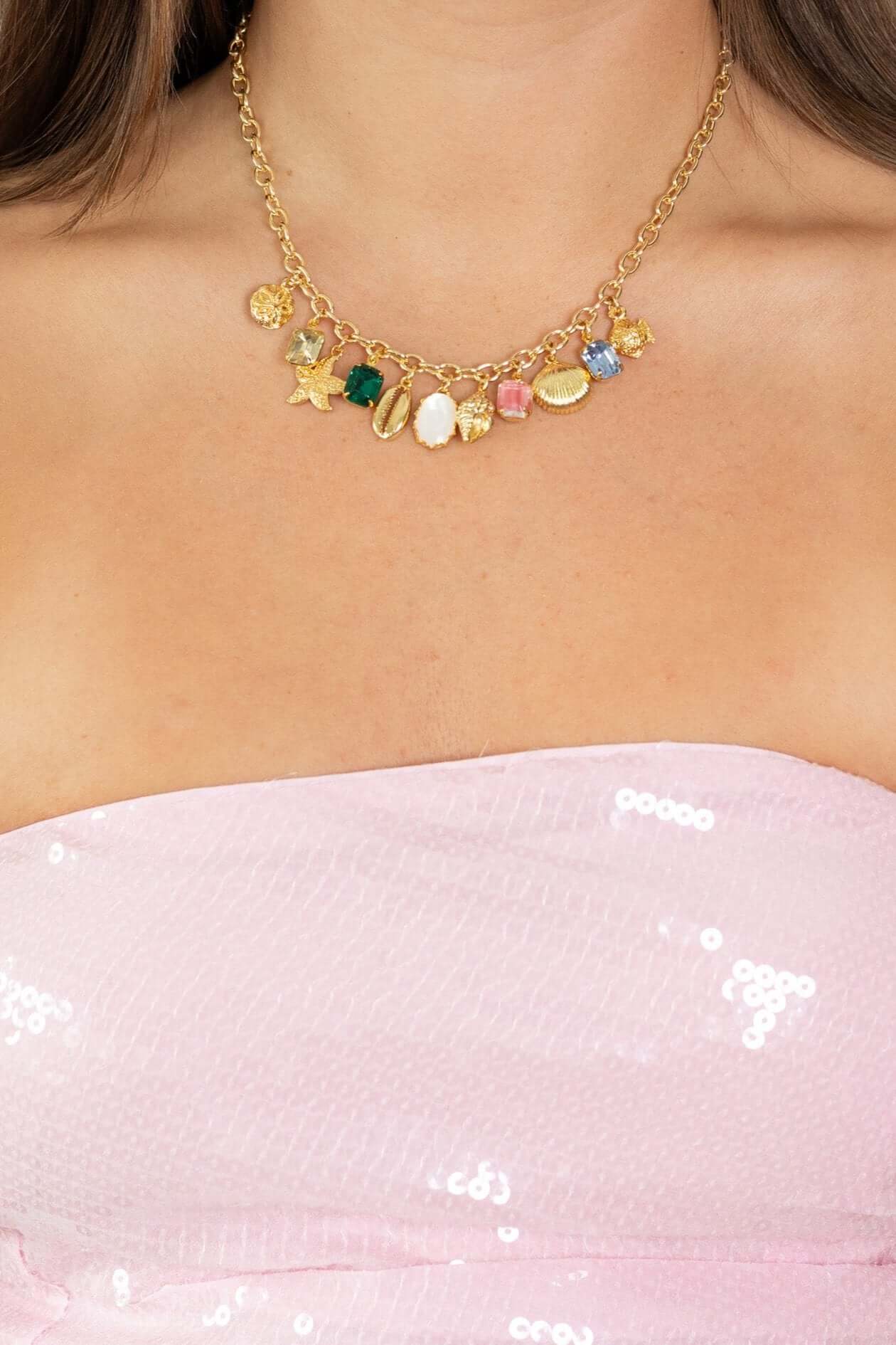 Coco charm necklace-Savoir