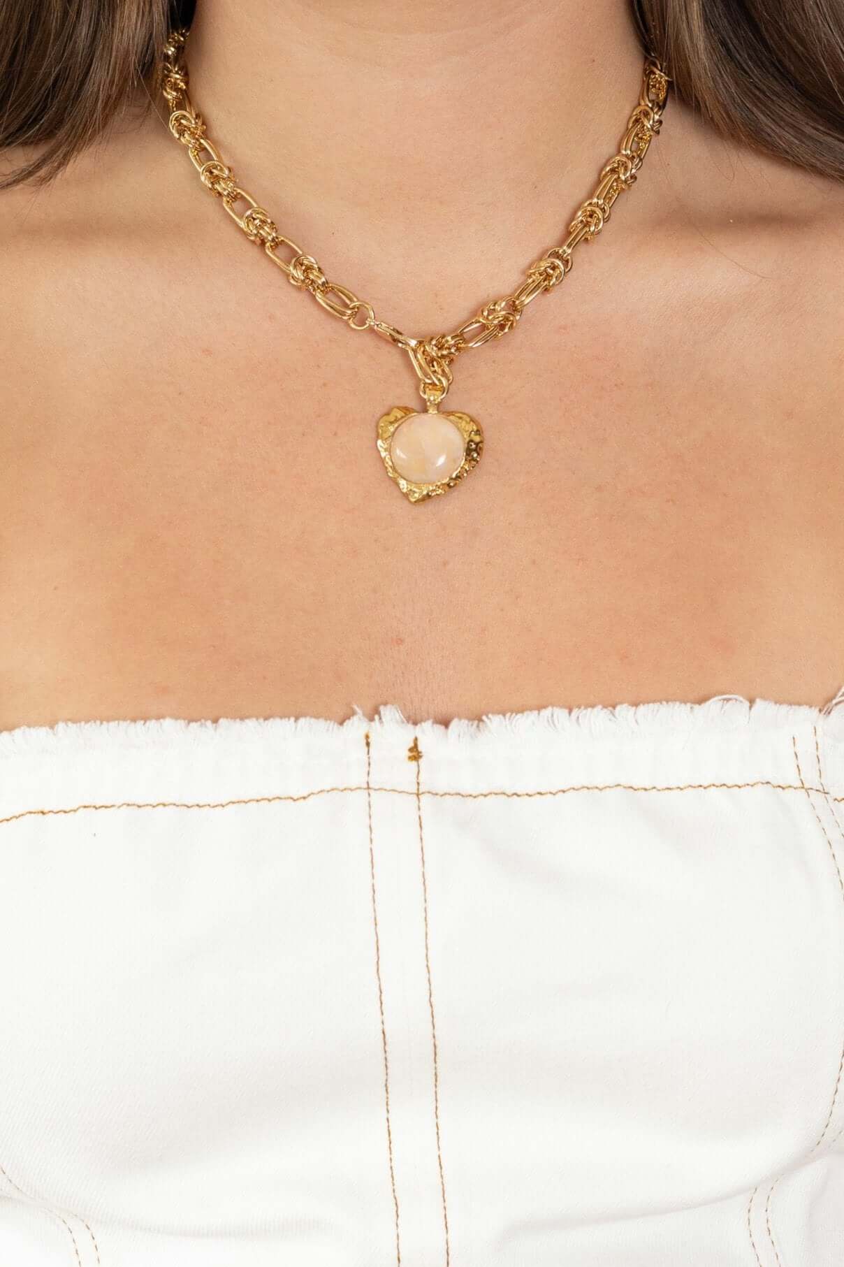 Eva heart necklace-Savoir
