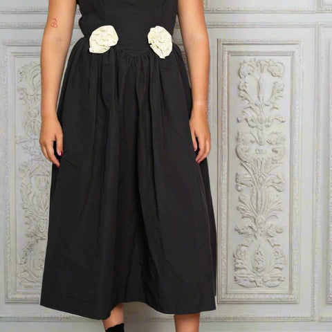 Neroni dress rosette-Savoir