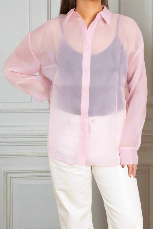 Margot organza shirt