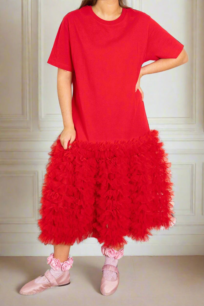 Tulle T-Shirt Dress