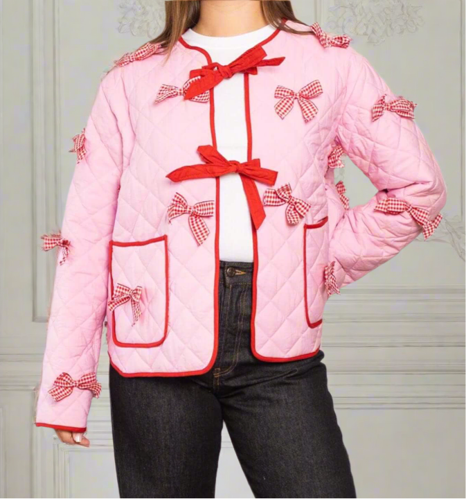 Penny jacket with bows