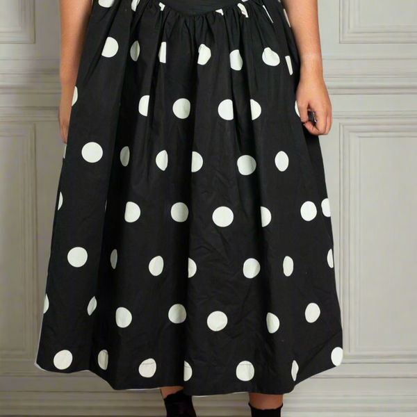 COMMEdesGARCONS　jacquard　polka dot　skirt Zoe Polka Dot Skirt | Ciao Lucia Essential Midi Skirt – Savoir