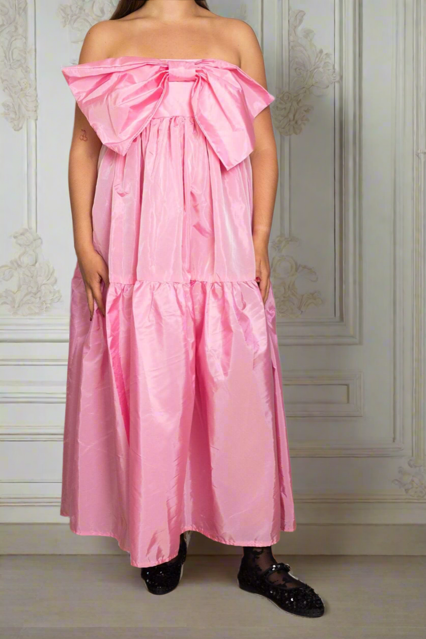 East village big bow dress