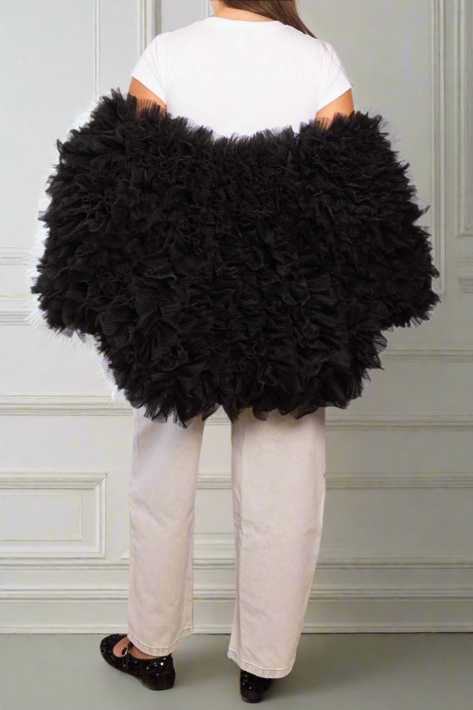 
                  
                    Fleur tulle bomber
                  
                