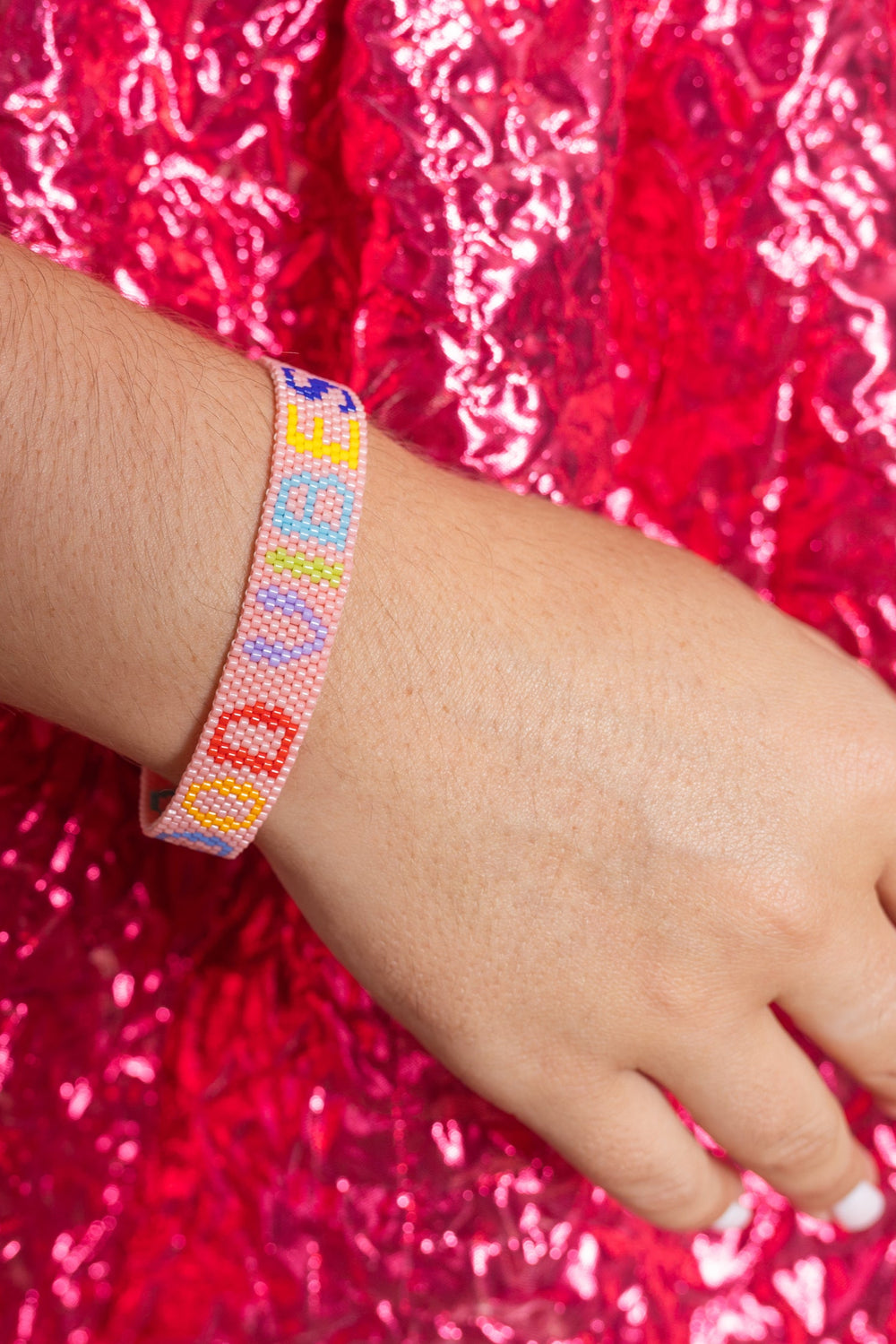 Good Vibes Beaded Bracelet