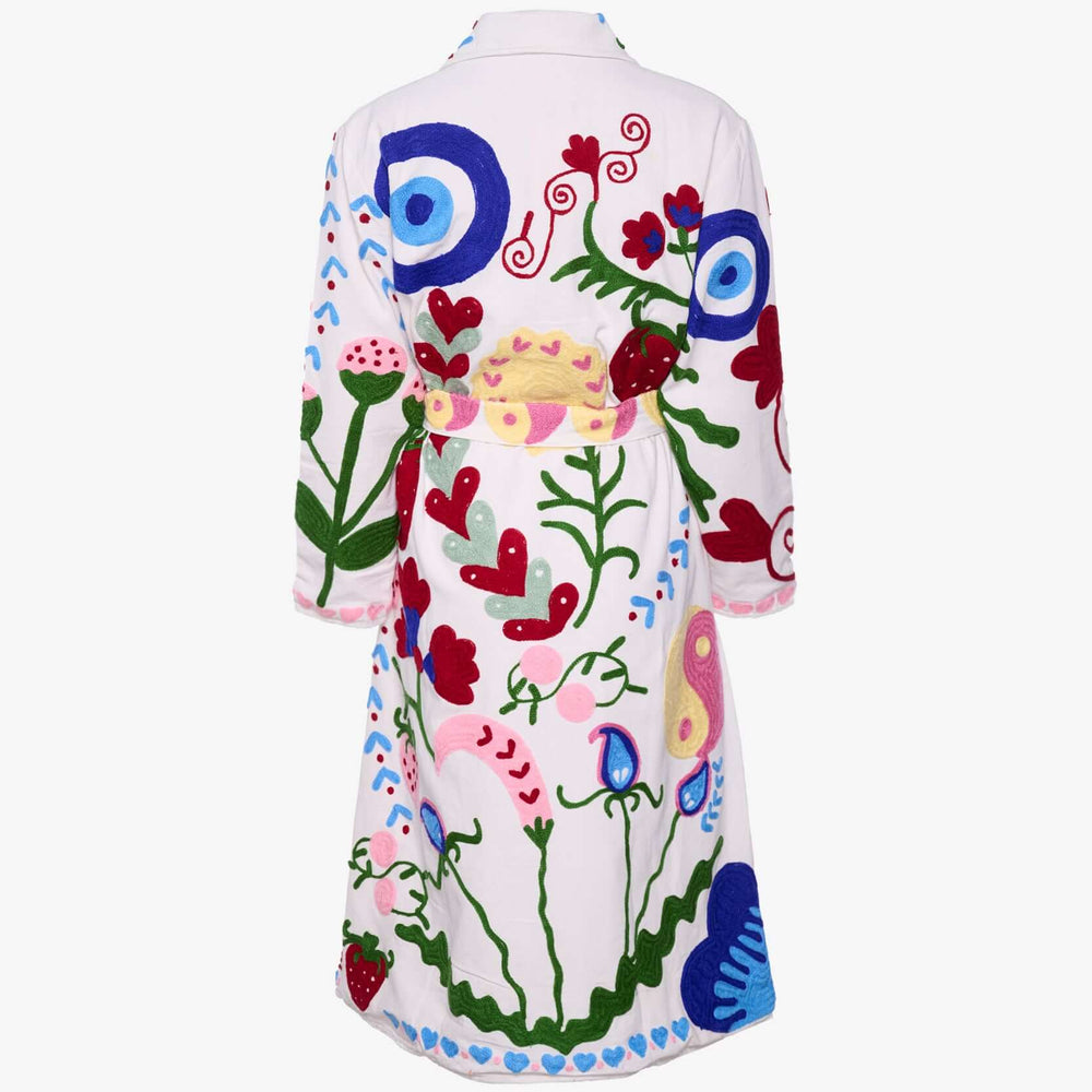 
                  
                    Rose Suzani coat-Savoir
                  
                