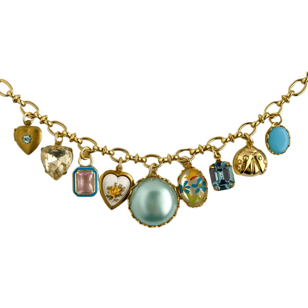 Madeleine charm necklace-Savoir